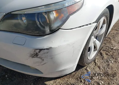 2007 BMW 525I z USA, uszkodzony, nr VIN WBANE535X7CY04047